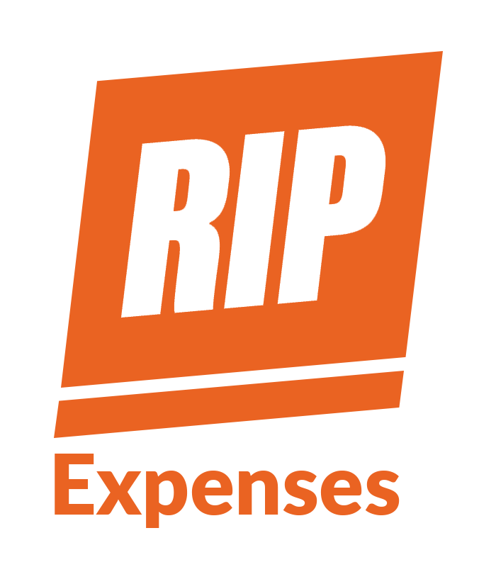 RIP Expenses logo